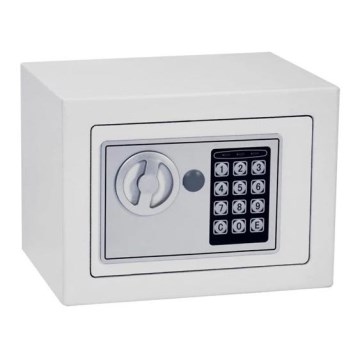 Trezor 4xAA 23x17 cm bílá/matný chrom