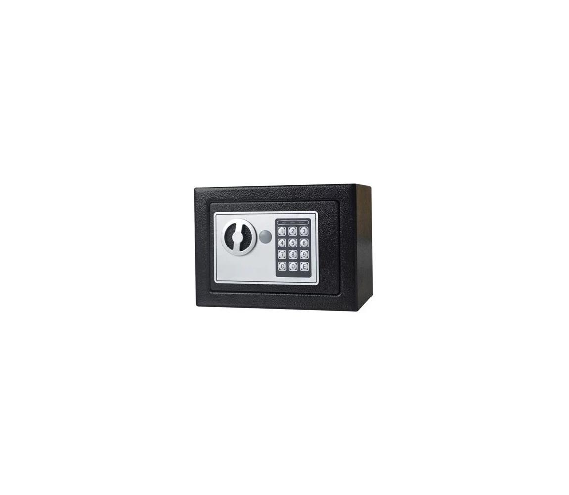 Geti Trezor 4xAA 23x17 cm černá/chrom TI0058