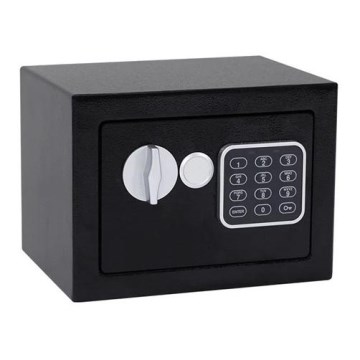 Trezor 4xAA 23x17 cm černá