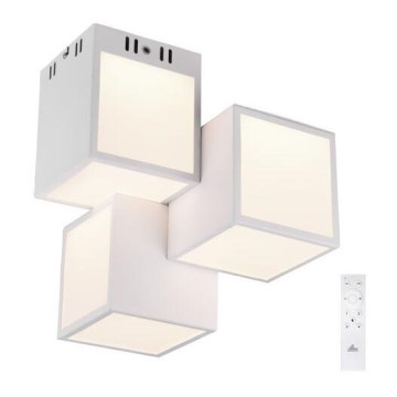 Trio 652810331 - LED RGBW Stmívatelný přisazený lustr OSCAR 3xLED/8W/230V 3000-6000K Wi-Fi + dálkové ovládání