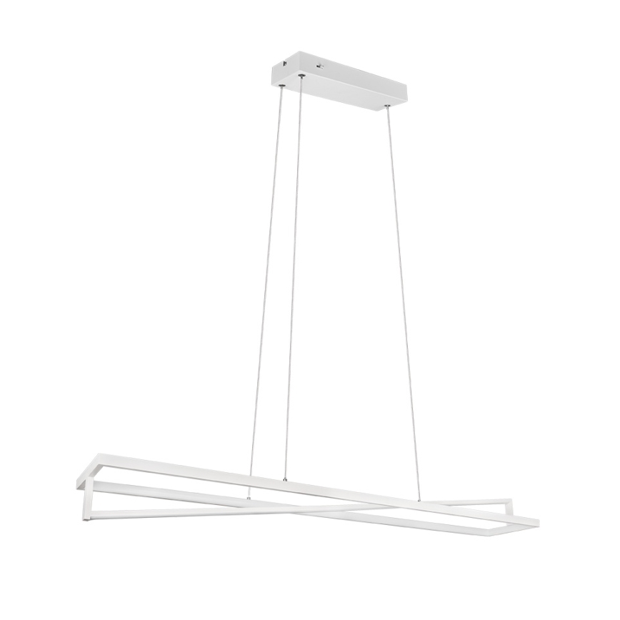 Trio - LED Lustr na lanku EDGE LED/35W/230V 2300/3000/4000K bílá