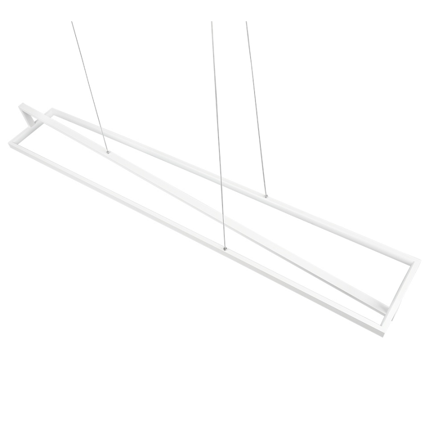 Trio - LED Lustr na lanku EDGE LED/35W/230V 2300/3000/4000K bílá