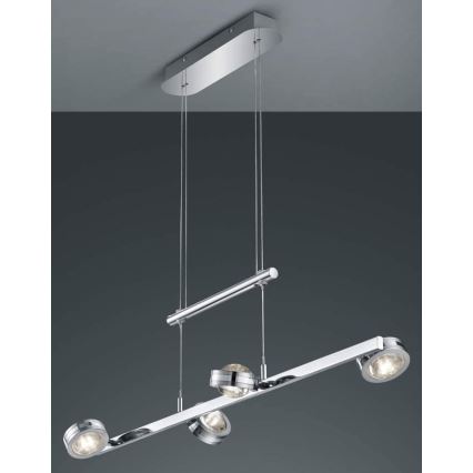 TRIO - LED Lustr na lanku LENTIL 8xLED/2,3W/230V