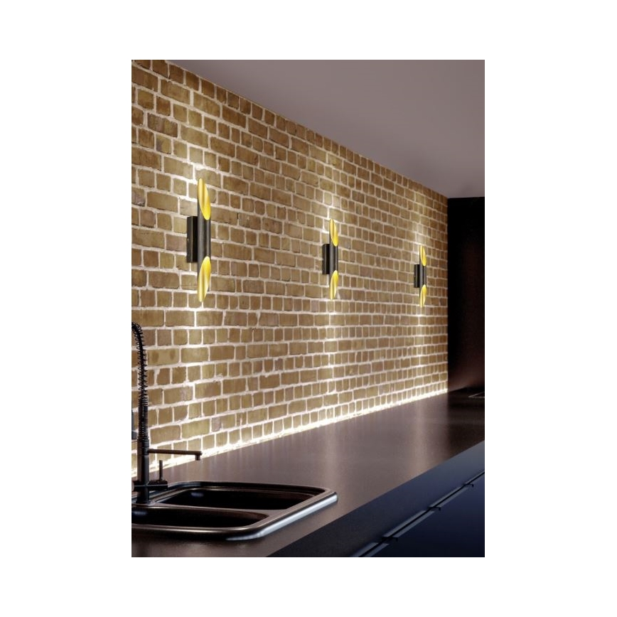 Trio - LED Nástěnné svítidlo BOLERO 2xLED/3,1W/230V CRI 90 měděná