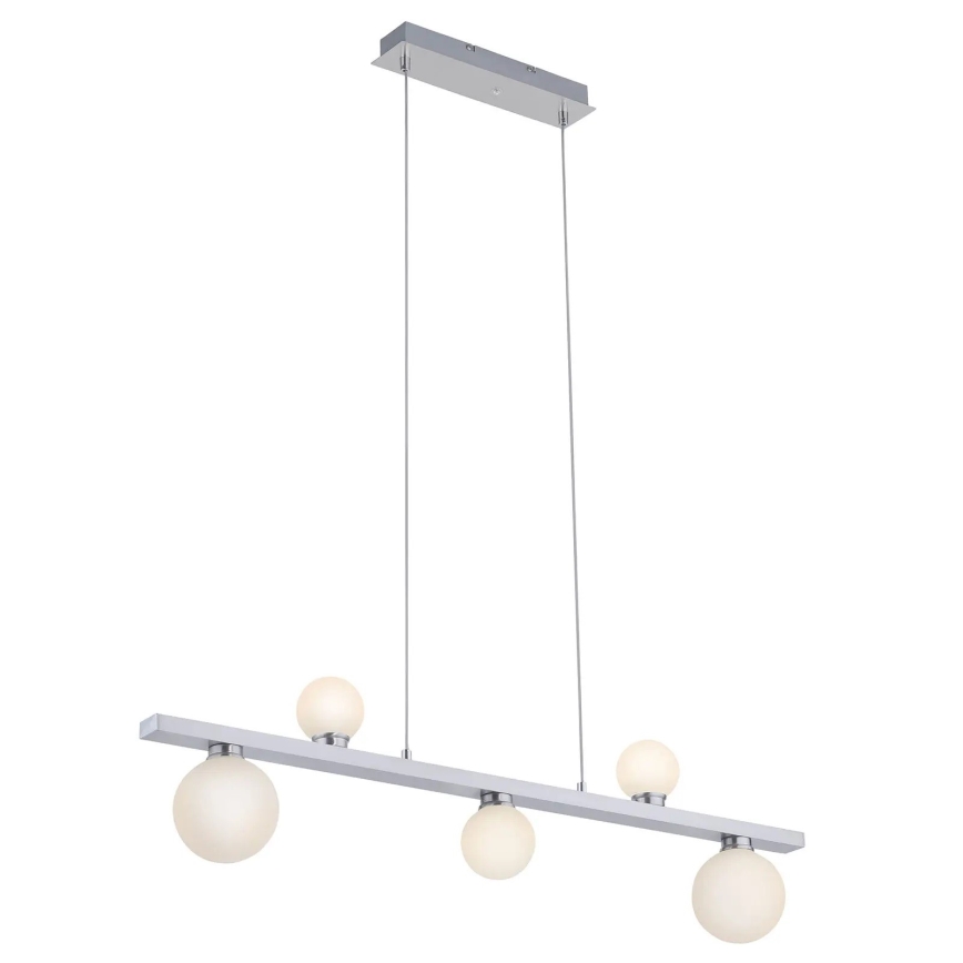 Trio - LED RGB Stmívatelný lustr na lanku DICAPO 5xLED/3W/230V 3000-5000K + dálkové ovládání