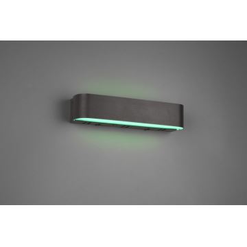 Trio - LED RGBW Stmívatelné nástěnné svítidlo ADRIANA LED/5,5W/230V 3000-6500K Wi-Fi + dálkové ovládání