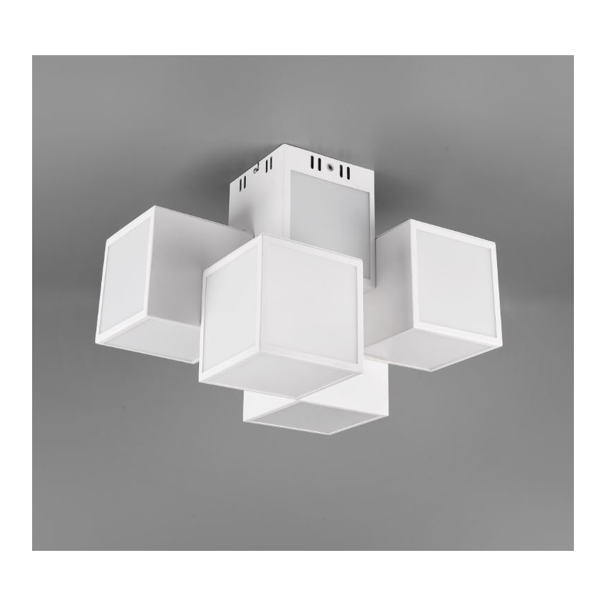 Trio - LED RGBW Stmívatelný přisazený lustr OSCAR 5xLED/7W/230V 3000-6000K Wi-Fi + dálkové ovládání