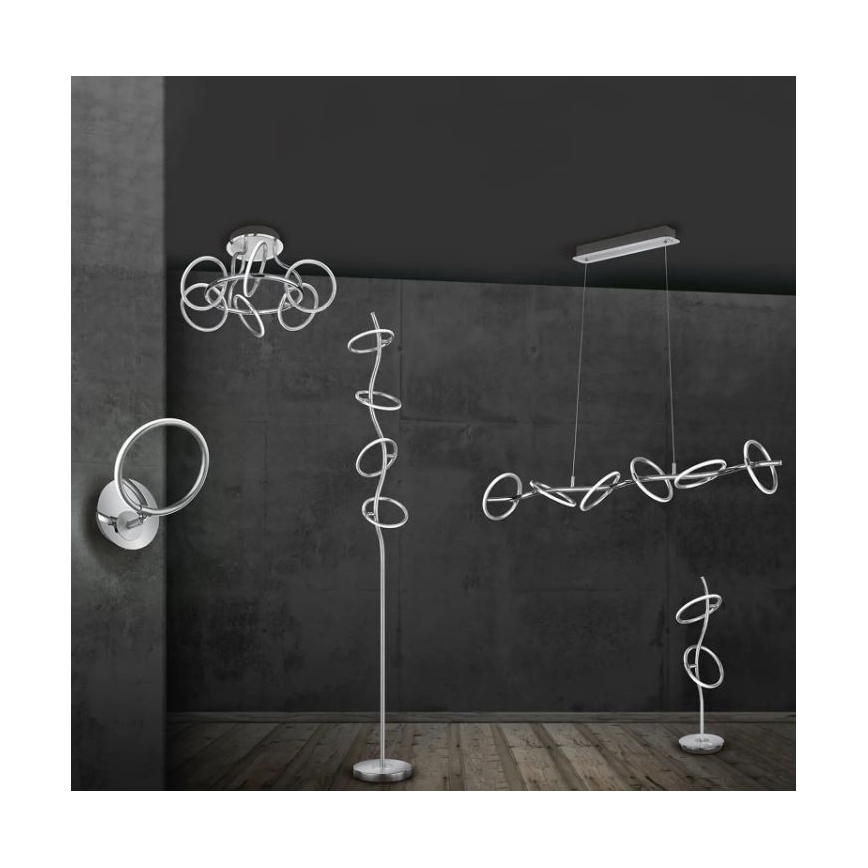 Trio - LED Stmívatelná stojací lampa OLYMPUS 4xLED/4,2W/230V