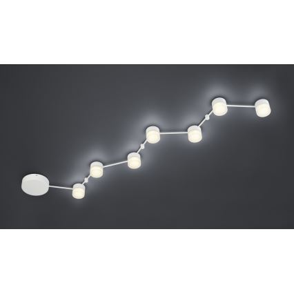 Trio - LED Stmívatelné stropní svítidlo NASHVILLE 7xLED/3W/230V