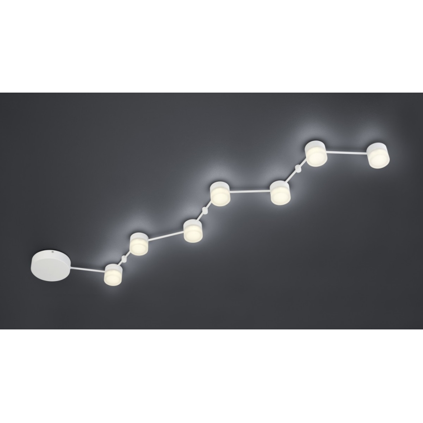 Trio - LED Stmívatelné stropní svítidlo NASHVILLE 7xLED/3W/230V