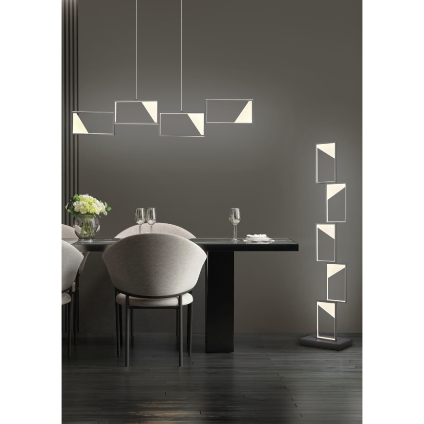 Trio - LED Stmívatelný lustr na lanku CAFU 4xLED/7W/230V
