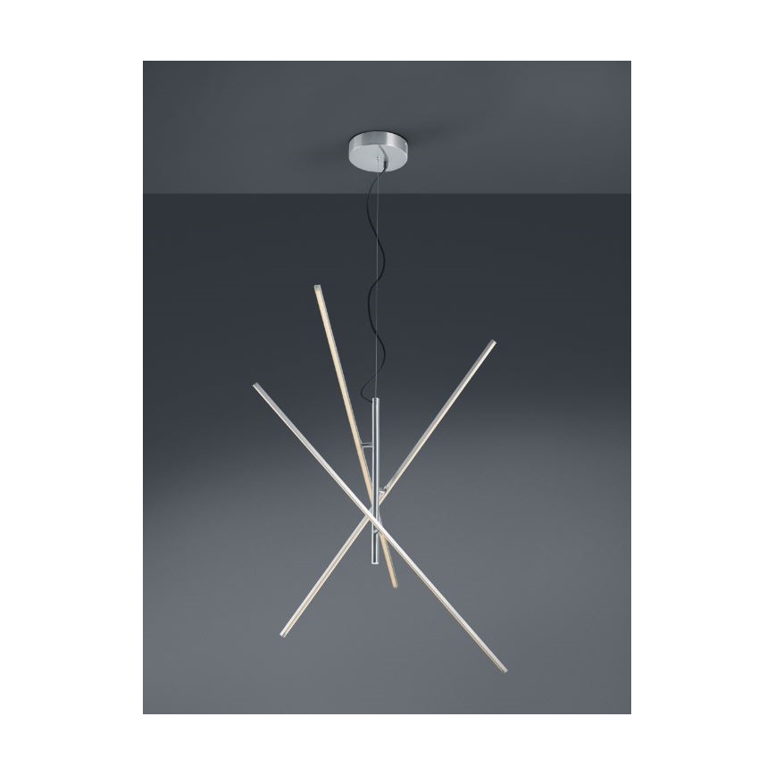 Trio - LED Stmívatelný lustr na lanku TIRIAC 3xLED/8,5W/230V