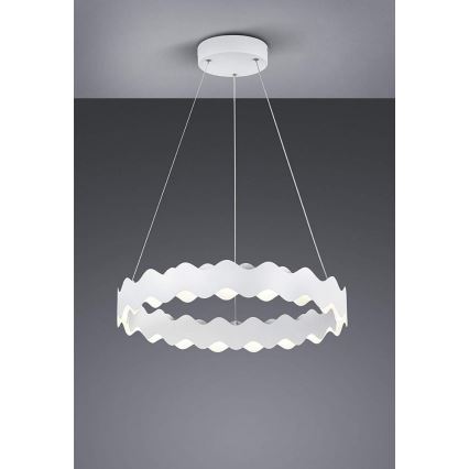 TRIO - LED Stmívatelný lustr na lanku WAVES 1xLED/30W/230V