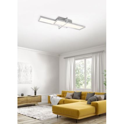 Trio - LED Stropní svítidlo CHARLESTON LED/22W/230V + LED/12W