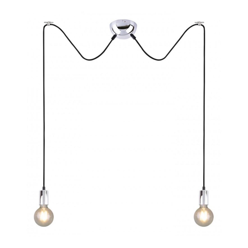 Trio - Lustr na lanku CORD 2xE27/60W/230V pavouk