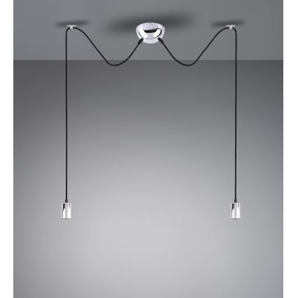 Trio - Lustr na lanku CORD 2xE27/60W/230V pavouk