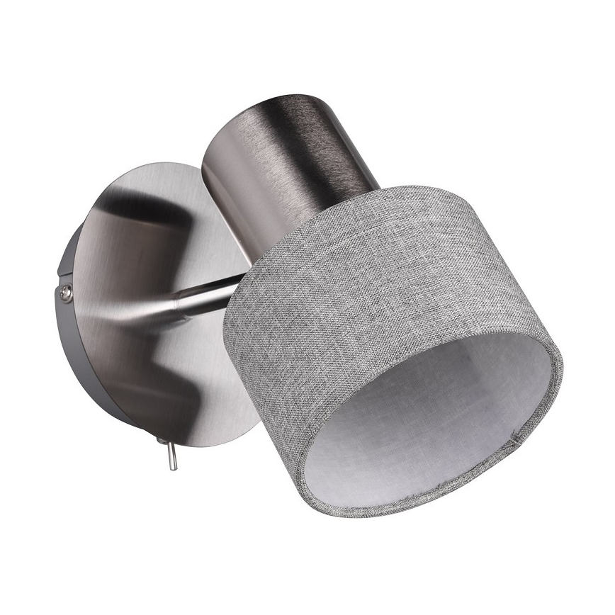 Trio - Nástěnné svítidlo WAILER 1xGU10/5W/230V šedá