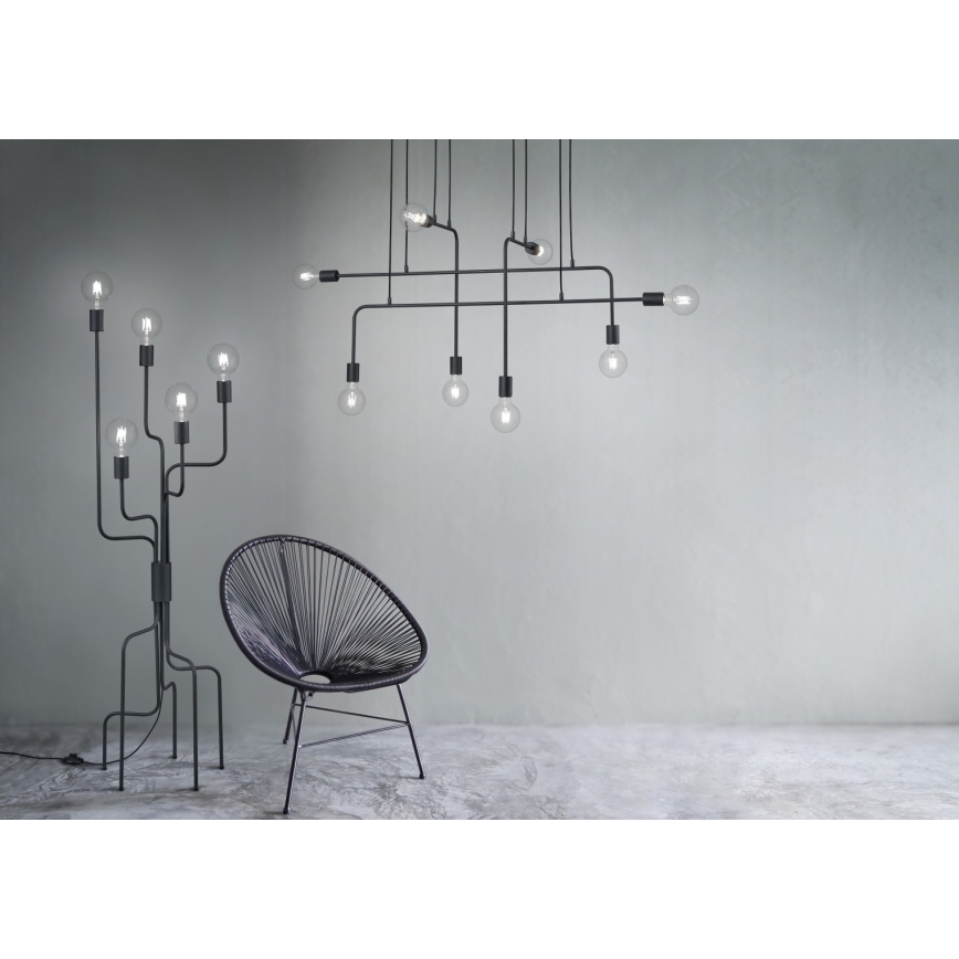 Trio - Stojací lampa CONNOR 5xE27/10W/230V