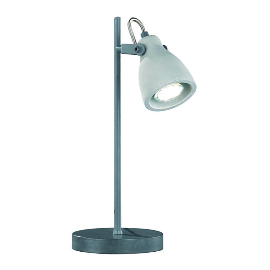TRIO - Stolní lampa CONCRETE 1xGU10/42W/230V