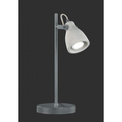 TRIO - Stolní lampa CONCRETE 1xGU10/42W/230V