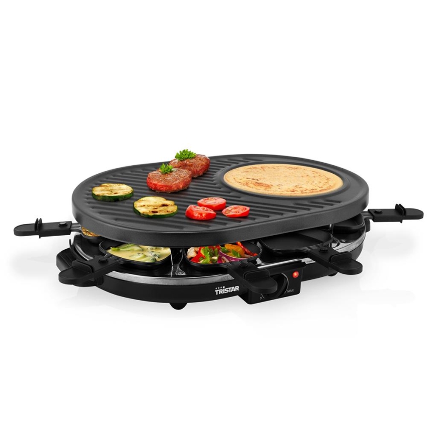 Tristar - Raclette gril s příslušenstvím 1400W/230V