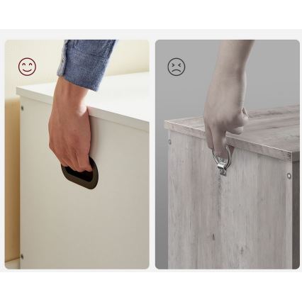 Truhla TOVIAN bílá