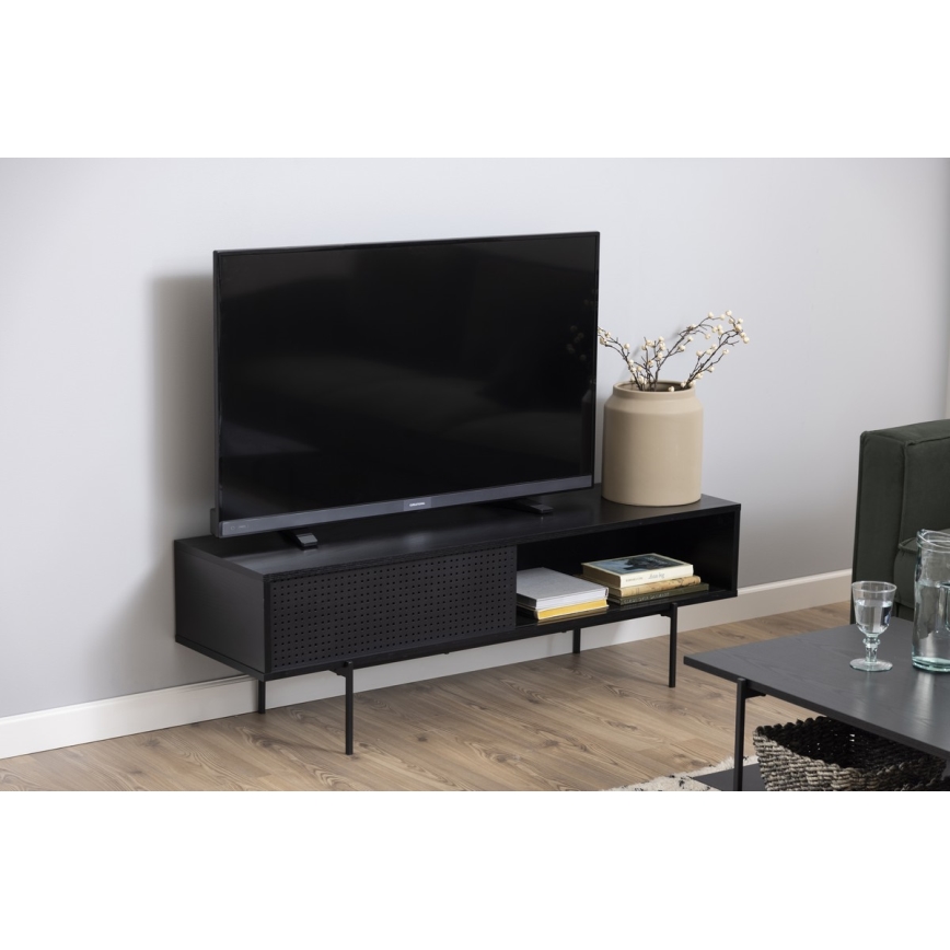 TV stolek AXEL 140x40 cm černá
