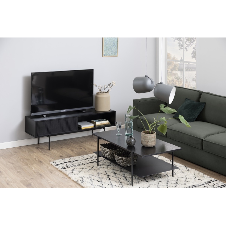 TV stolek AXEL 140x40 cm černá