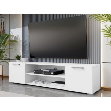 TV stolek GIMREN 156x36 cm bílá