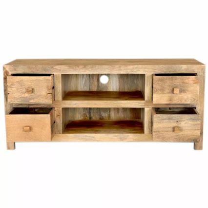TV stolek HINA 60x140 cm masiv/mangovník
