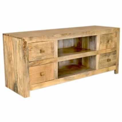 TV stolek HINA 60x140 cm masiv/mangovník