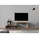 TV stolek OVIT 44x153 cm hnědá/černá