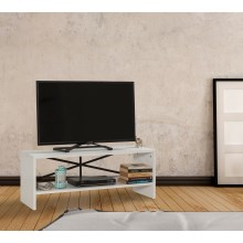 TV stolek ROZI 45x90 cm bílá