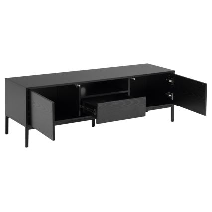 TV stolek SARON 140x40 cm černá