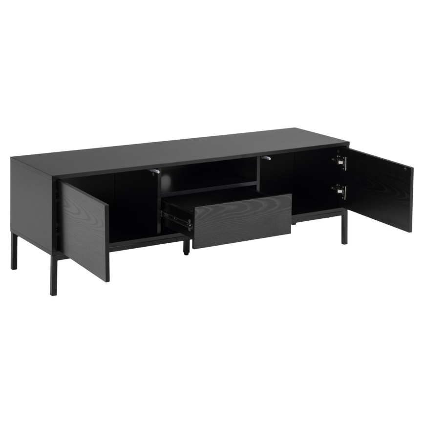 TV stolek SARON 140x40 cm černá