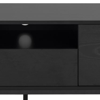 TV stolek SARON 140x40 cm černá