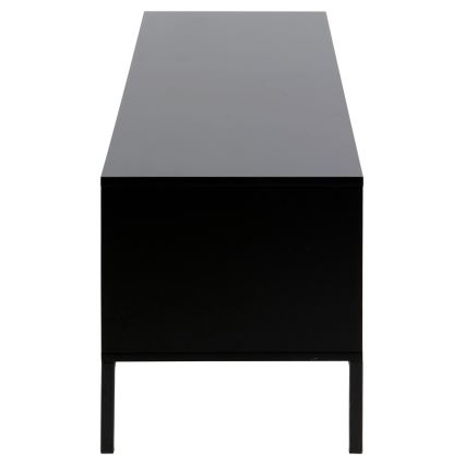 TV stolek SARON 140x40 cm dub/černá