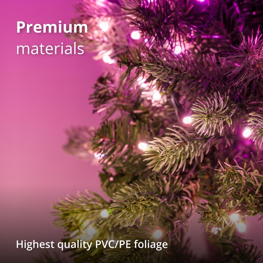 Twinkly - LED RGB Stmívatelný vánoční věnec 50xLED pr. 60 cm Wi-Fi