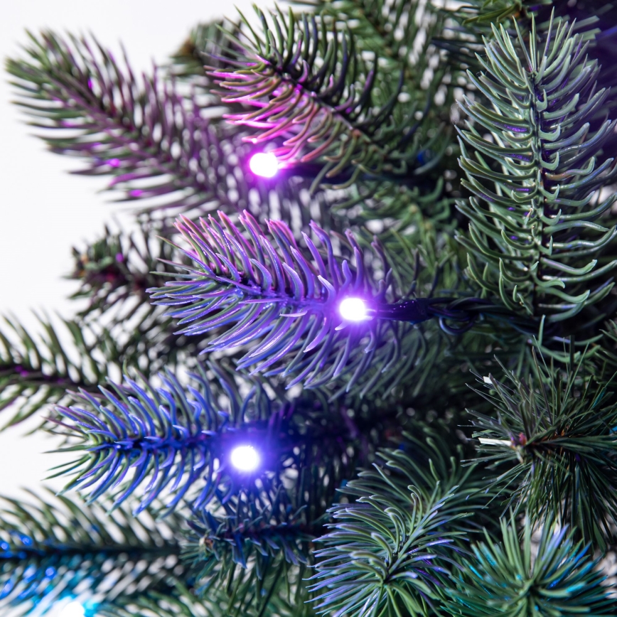 Twinkly - LED RGB Stmívatelný vánoční věnec 50xLED pr. 60 cm Wi-Fi