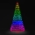 Twinkly - LED RGBW Stmívatelný venkovní vánoční stromeček LIGHT TREE 750xLED 4m IP44 Wi-Fi