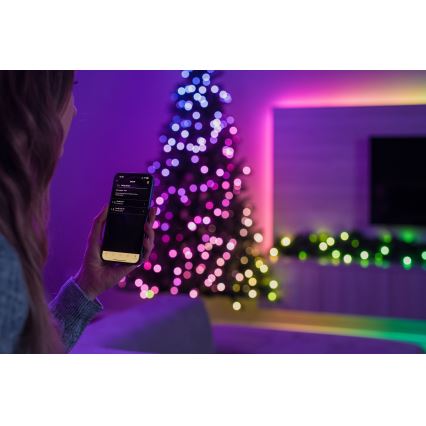 Twinkly - LED RGBW Stmívatelný vánoční stromek TREE 435xLED 2,1 m Wi-Fi