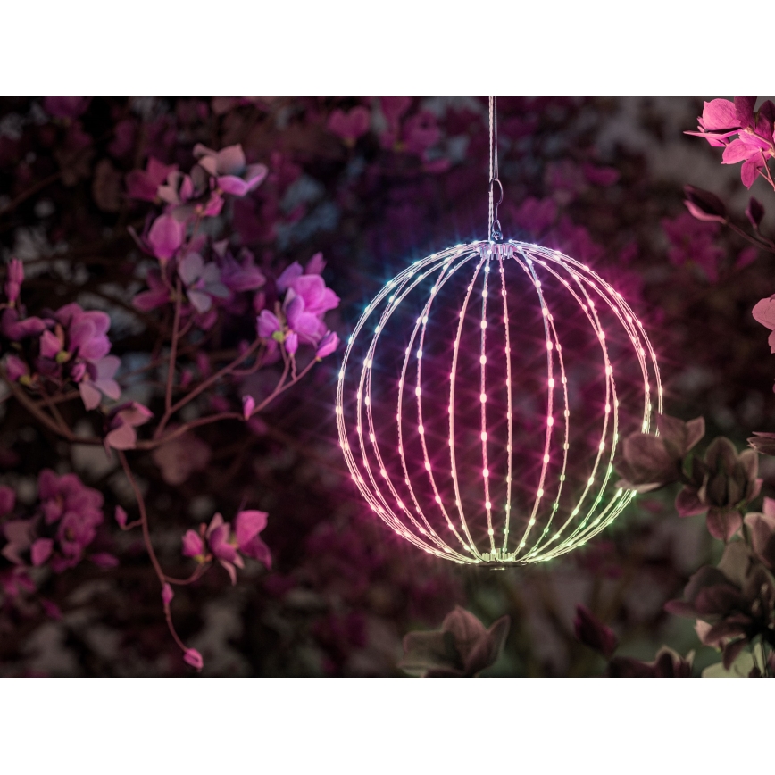 Twinkly - LED RGBW Stmívatelná venkovní dekorace SPHERE 210xLED IP44 Wi-Fi