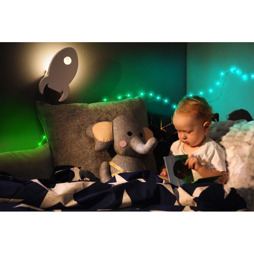Twinkly - LED RGB Stmívatelný pásek DOTS 60xLED 3 m Wi-Fi USB
