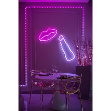 Twinkly - LED RGB Stmívatelný vánoční řetěz DOTS 60xLED 7 m USB Wi-Fi