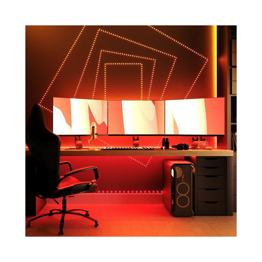 Twinkly - LED RGB Venkovní stmívatelný pásek DOTS 200xLED 10 m IP44 WiFi