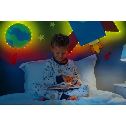 Twinkly - LED RGB Venkovní stmívatelný pásek DOTS 200xLED 10 m IP44 Wi-Fi