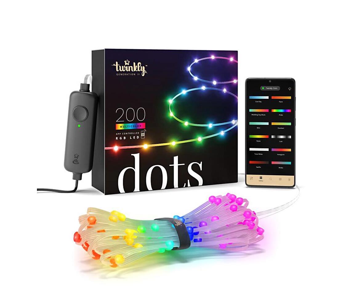 Twinkly Twinkly TWD200STP-TEU - LED RGB Venkovní stmívatelný pásek 200xLED 13,5m IP44 TW0035