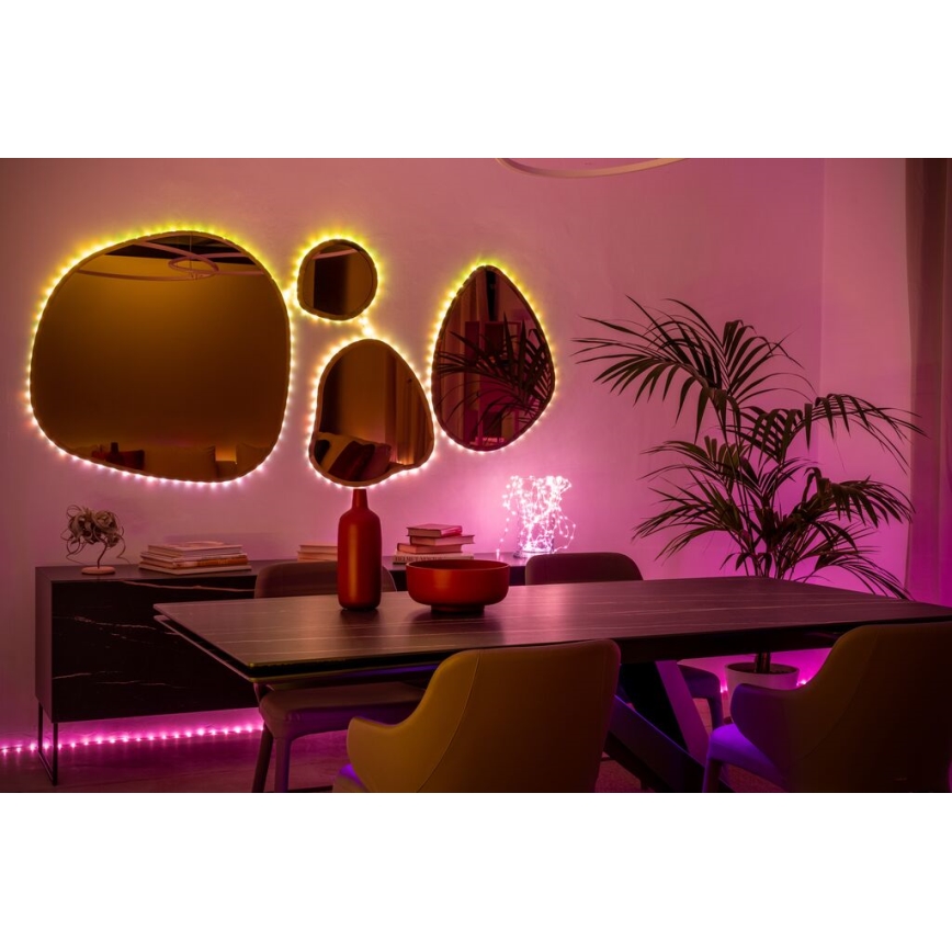 Twinkly - LED RGB Venkovní stmívatelný pásek DOTS 400xLED 20 m IP44 Wi-Fi