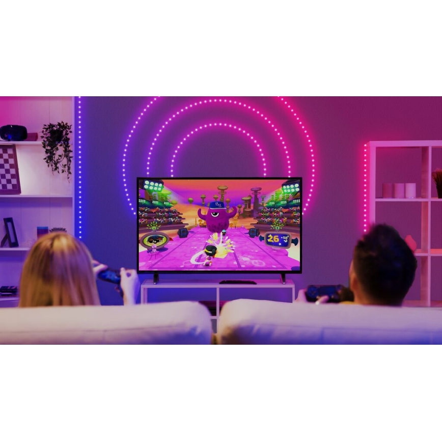 Twinkly - LED RGB Venkovní stmívatelný pásek DOTS 400xLED 20 m IP44 Wi-Fi