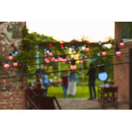 Twinkly - LED RGB Stmívatelný venkovní dekorační řetěz FESTOON 40xLED 24m IP44 Wi-Fi